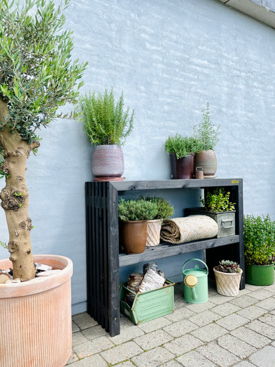 Plantebord af Traller | Sortbejdset