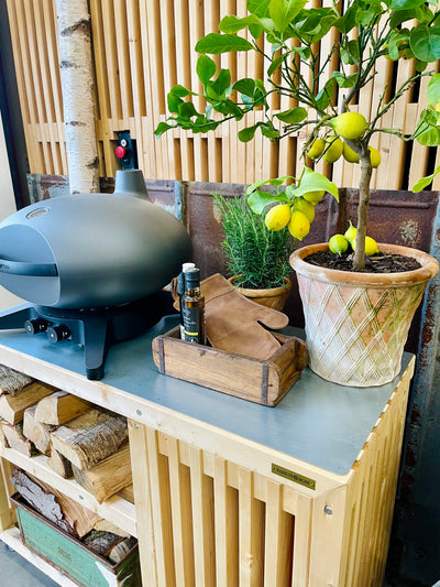 Grillbord med Gasflaskeskjuler