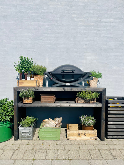Grillbord af Brede Traller | Sortbejdset