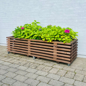 Plantekasse af Traller | Brunbejdset