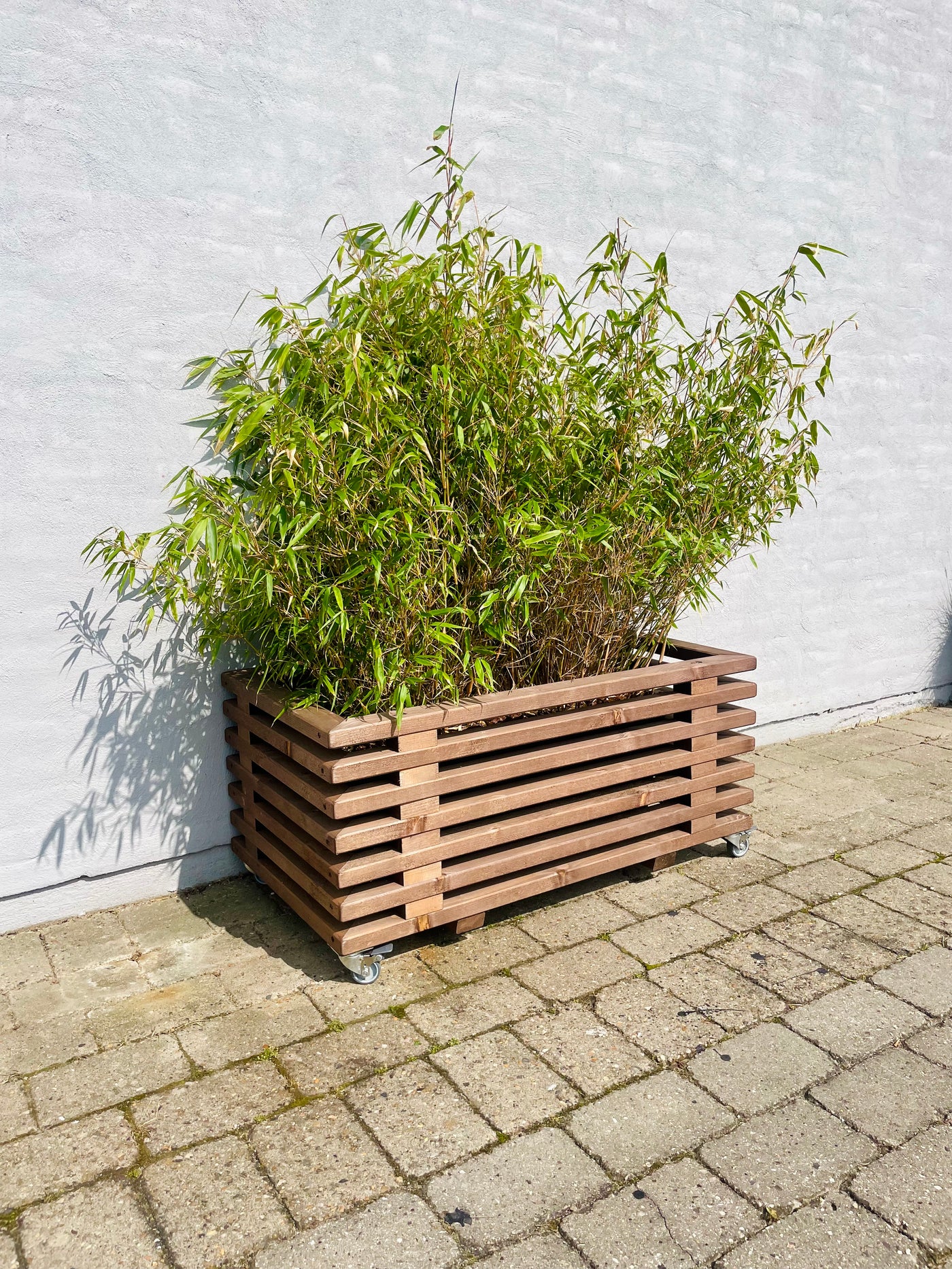 Plantekasse af Traller | Brunbejdset