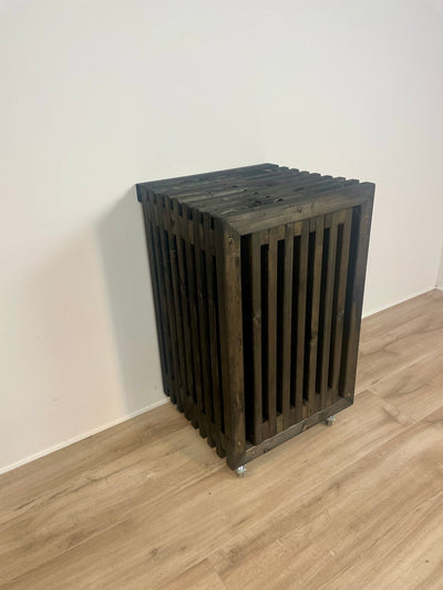 Altan Grillbord med Gasflaskeskjuler | Sortbejdset