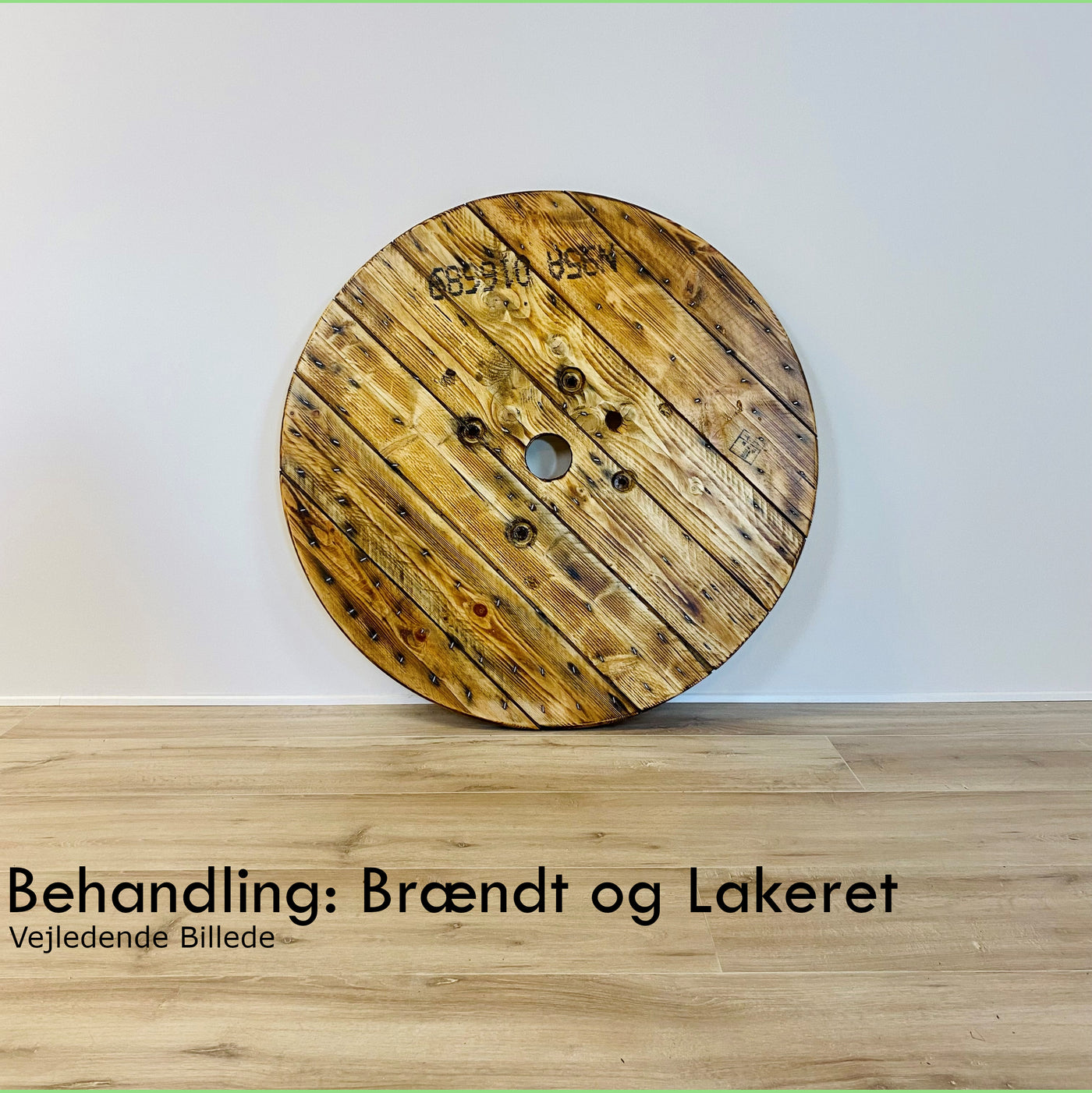 Sofabord af Kabeltromle på Armeringsjernben