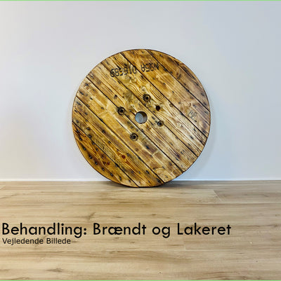 Sofabord af Kabeltromle på Armeringsjernben