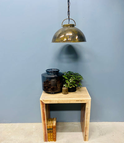 Mini Guldmarmoreret Lampe