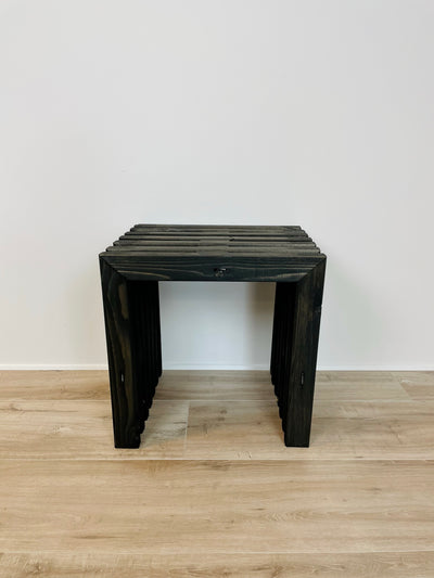 Skammel af traller | Sortbejdset