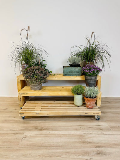 Plantetrappe af Brugte Traller