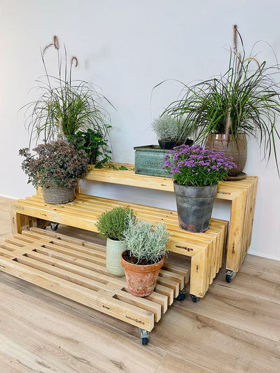 Plantetrappe af Brugte Traller