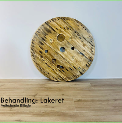Sofabord af Kabeltromle på Armeringsjernben
