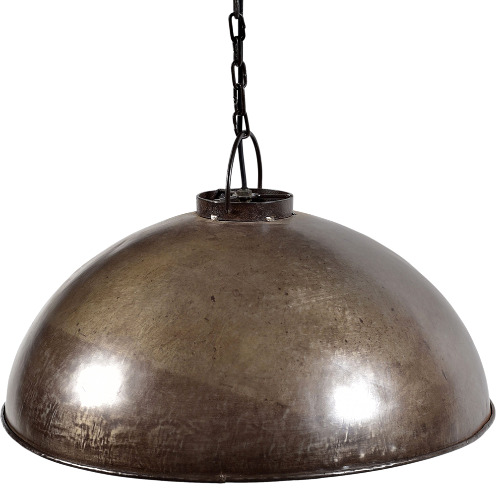 Loftlampe i fabriksstil – Jern med Klar Lak