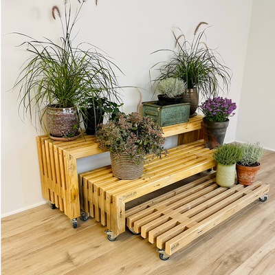 Plantetrappe af Brugte Traller